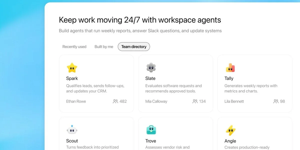 ChatGPT workspace agents launch for business teams