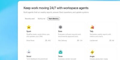 ChatGPT workspace agents launch for business teams