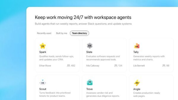 ChatGPT workspace agents launch for business teams
