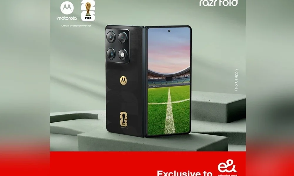 Motorola and e& partner to launch Razr Fold FIFA World Cup 26 Collection