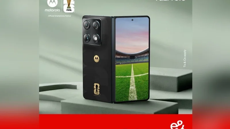 Motorola and e& partner to launch Razr Fold FIFA World Cup 26 Collection