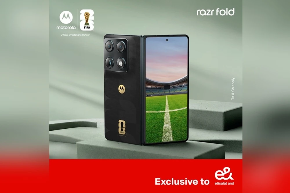 Motorola and e& partner to launch Razr Fold FIFA World Cup 26 Collection