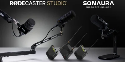 RØDE NAB 2026: Sonaura MEMS Technology, RØDELink II, and RØDECaster Studio Announced