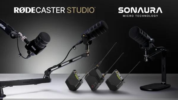 RØDE NAB 2026: Sonaura MEMS Technology, RØDELink II, and RØDECaster Studio Announced
