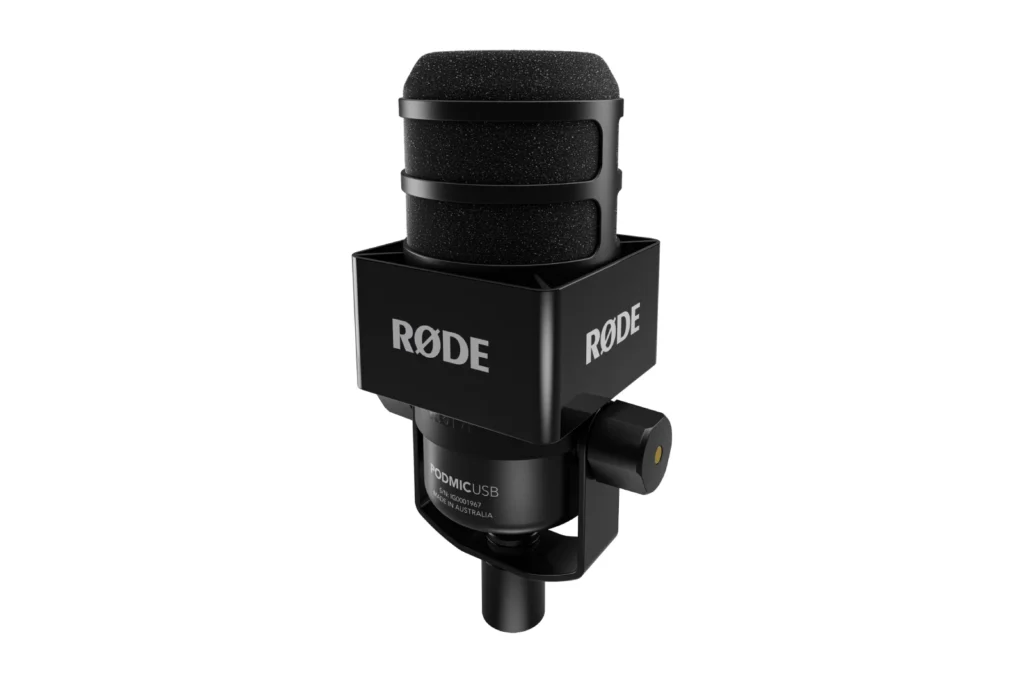 RØDE PodMic Flag custom branding microphone flag