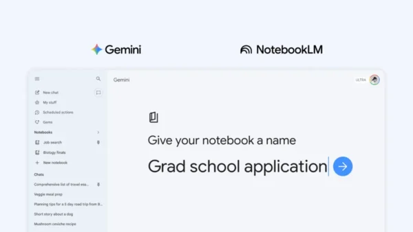 Google integrates its NotebookLM into Gemini
