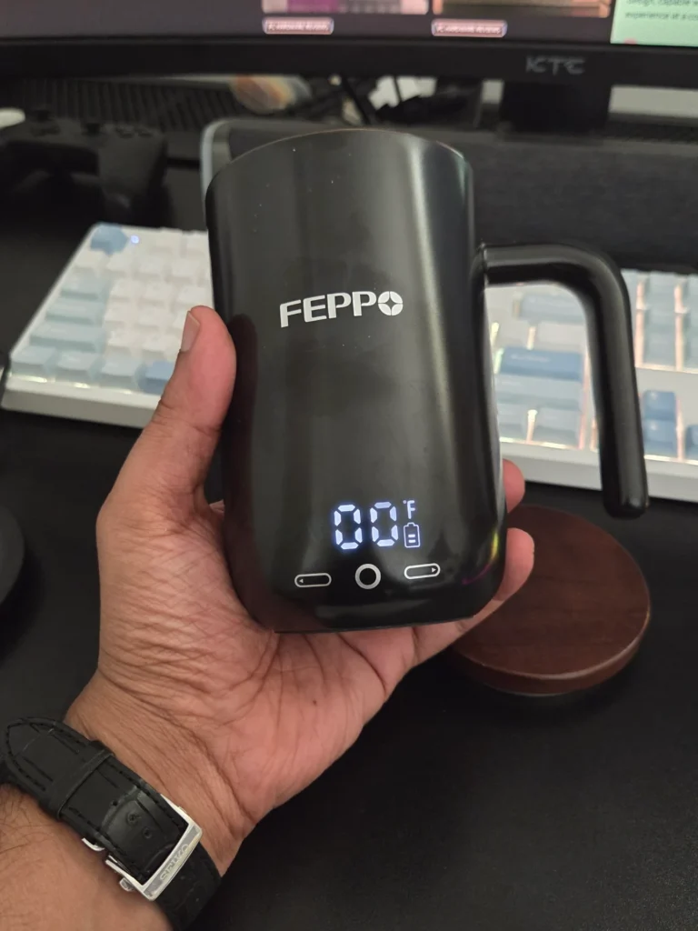 Feppo Temperature Control Heated Coffee Mug review