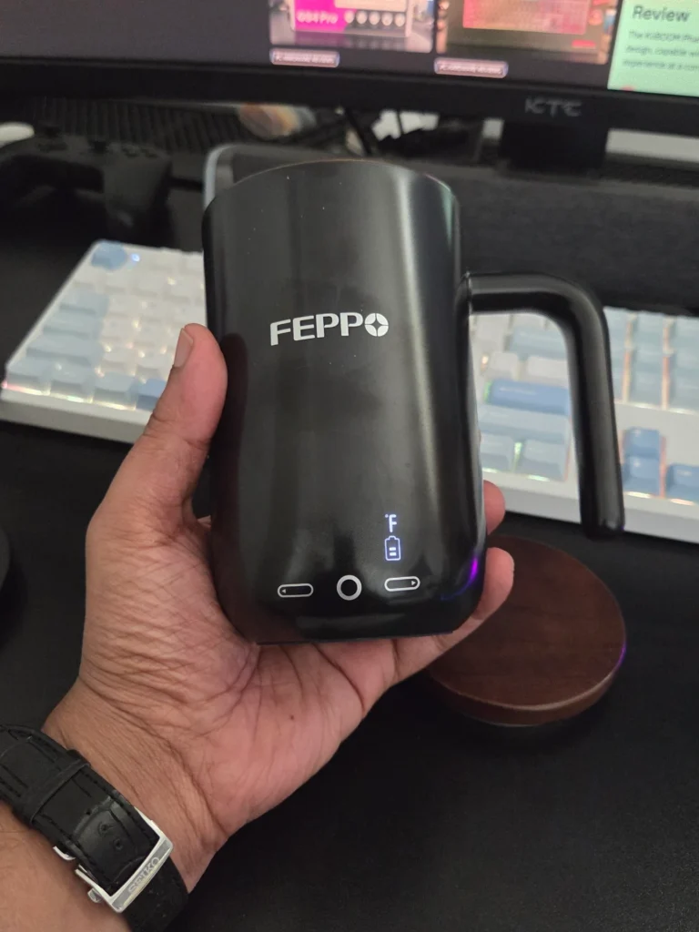 Feppo Temperature Control Heated Coffee Mug review