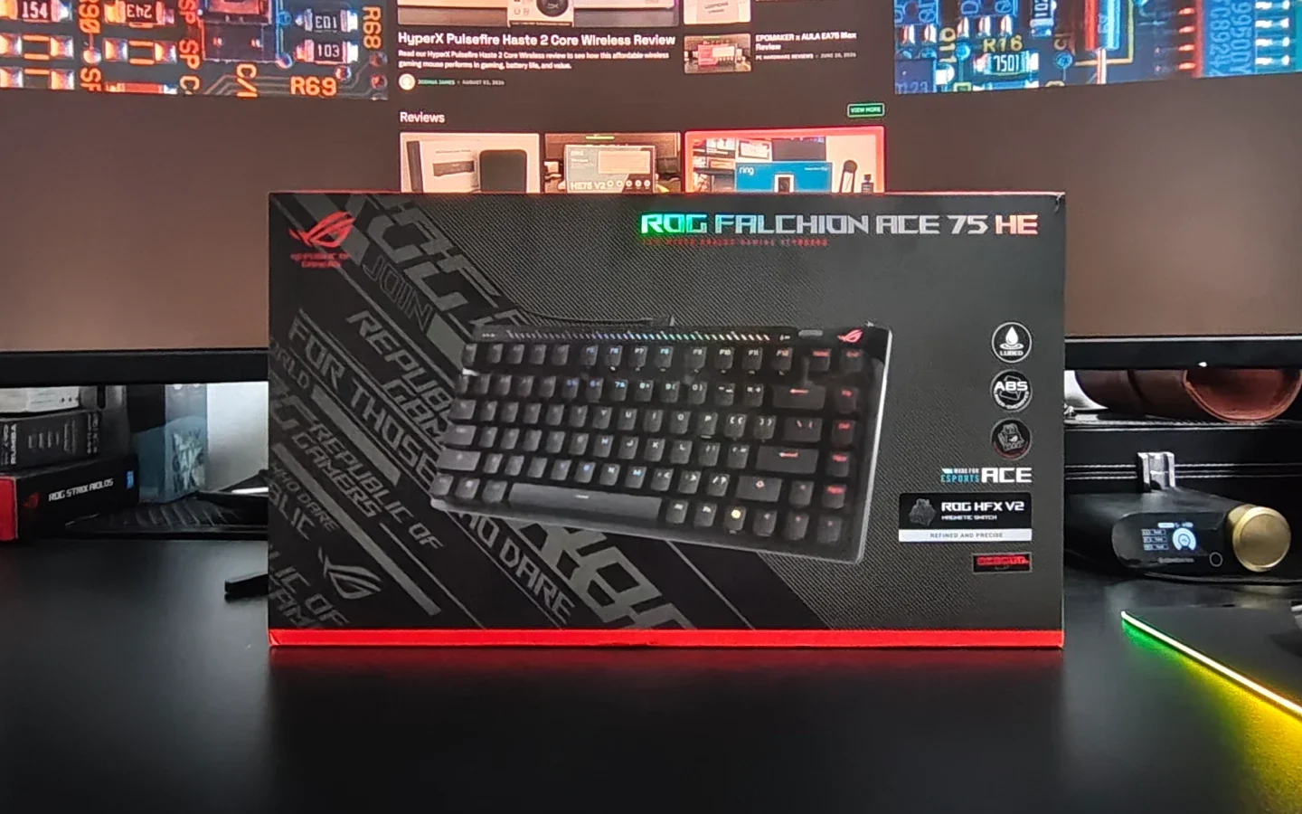 ASUS ROG Falchion Ace 75 HE Review