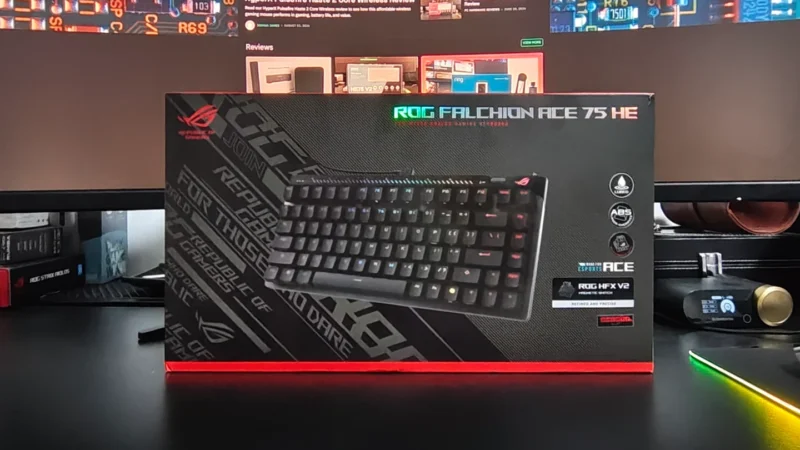 ASUS ROG Falchion Ace 75 HE Review