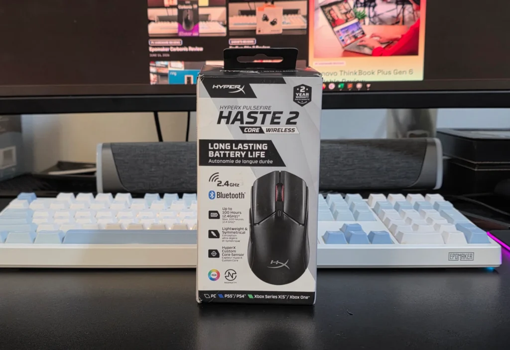 HyperX Pulsefire Haste 2 Core Wireless Review