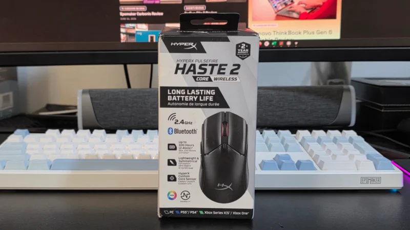 HyperX Pulsefire Haste 2 Core Wireless Review