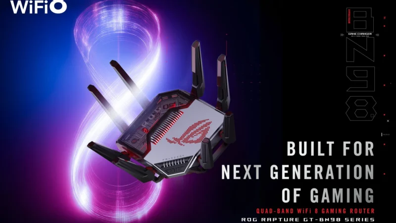 ASUS Opens WiFi 8 Preorders in the GCC with ROG Rapture GT-BN98