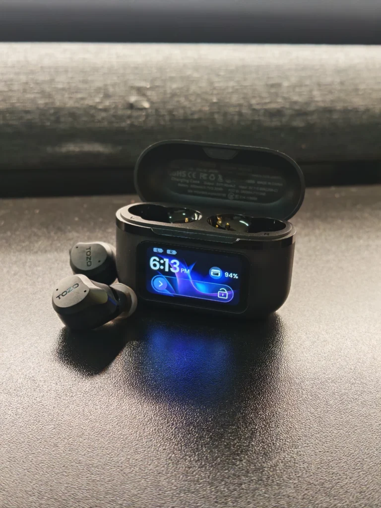 TOZO NC9 Pro Review: Feature-Rich Wireless Earbuds with a Touchscreen Case 13 TOZO NC9 Pro Review