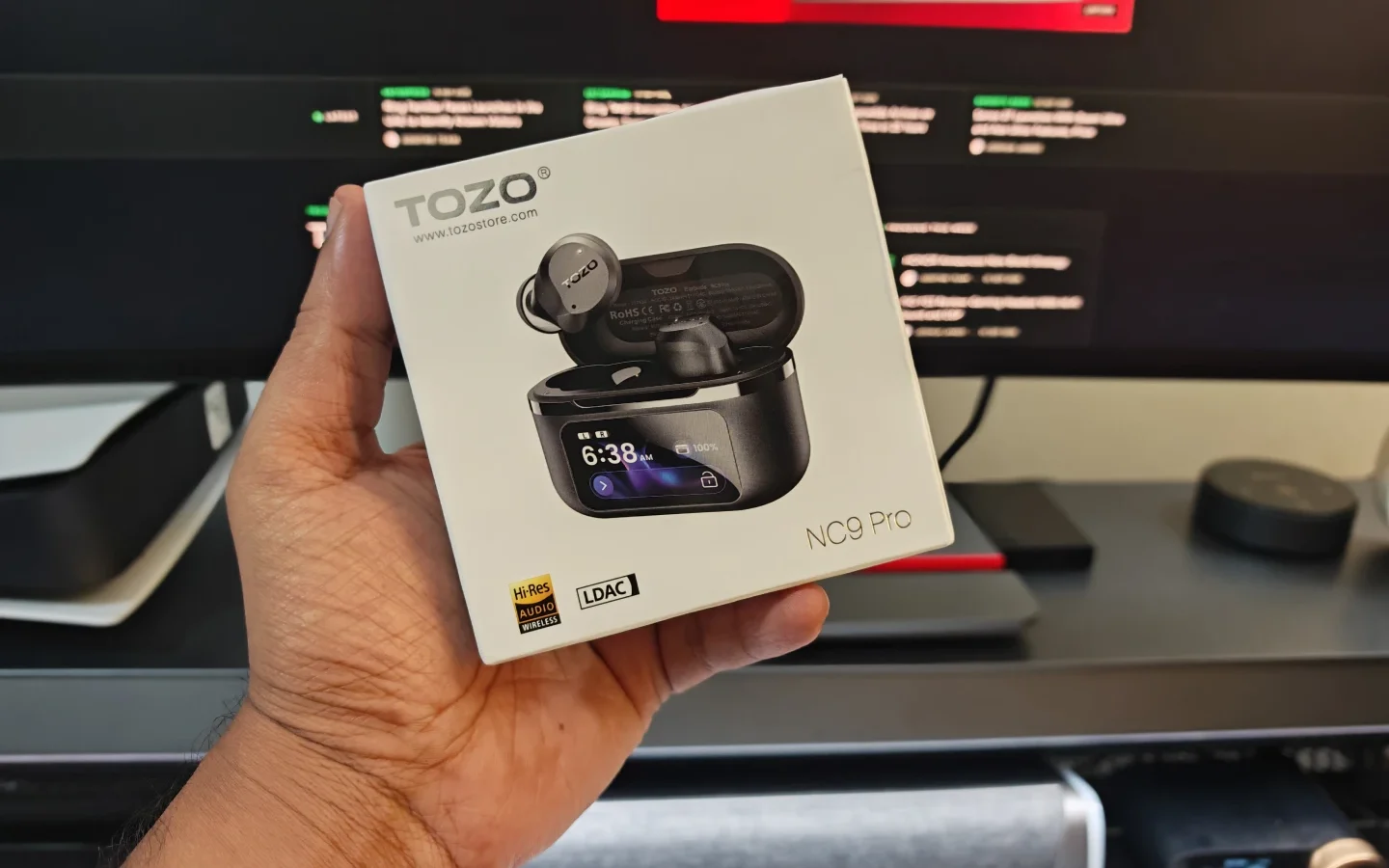 TOZO NC9 Pro Review: Feature-Rich Wireless Earbuds with a Touchscreen Case