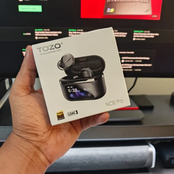 TOZO NC9 Pro Review: Feature-Rich Wireless Earbuds with a Touchscreen Case